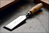 Narex Bevel Edge Cabinet Chisels with Hooped Ash Handles in Australian woodworking tools store