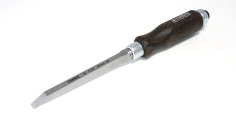 Narex Mortice Chisels with Hooped Handles, precision-ground blades, made from chrome-manganese steel