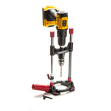 Portable drill guide for precise hole drilling by Milescraft - Australian woodworking tools