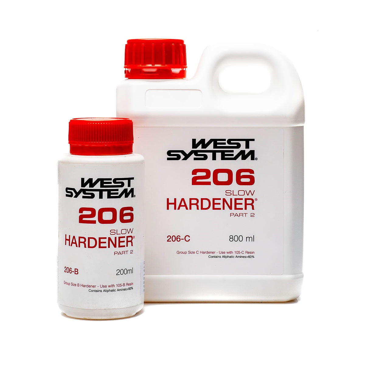 West System 206 Epoxy Resin Slow Hardener in packaging