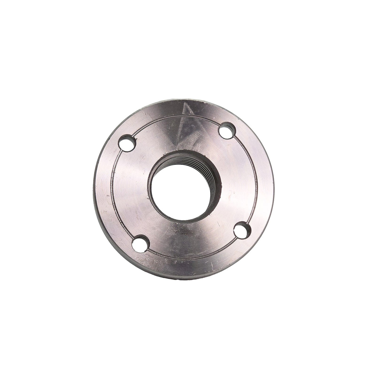 Baladonia Steel 75mm Face Plate for Wood Lathe M30 Thread, heavy-duty bright steel face plate with M30 thread size