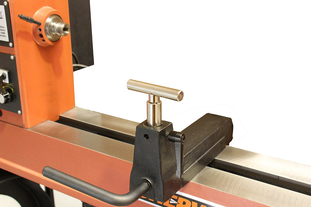 Baladonia Standard Toolrest Set - Modular kit with 4 crossbars for wood lathes, includes 1in & 5/8in shafts