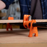 Pony Jorgensen 3/4in Extended Foot Pipe Clamp for woodworking and metalworking on 2100mm pipe