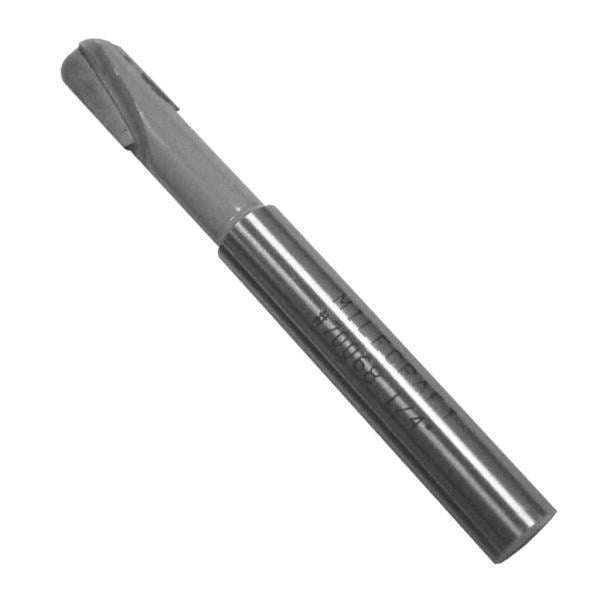 Milescraft SignPro Signmaking Router Bit 1/4in Diameter 1/4in Shank, tungsten carbide tipped, durable construction