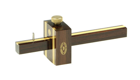 Crown Marking Gauge with Rosewood & Brass Construction, 140mm Marking Capacity