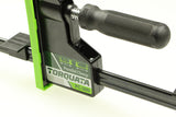 Torquata 300mm Parallel Clamp in use on a wooden panel