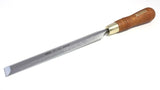 Narex Paring Chisels 245mm Blade with bright brass ferrules and sturdy handles