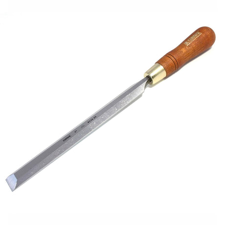 Narex Paring Chisel with 245mm Blade - Australian woodworking tool with bright brass ferrules and sturdy handle