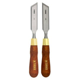Narex Skew Paring Chisel Sets in Wooden Case - Various Sizes - Woodworking Tools Australia