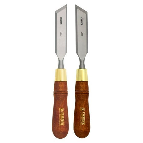 Narex Skew Paring Chisel Sets in Wooden Case - Various Sizes - Woodworking Tools Australia