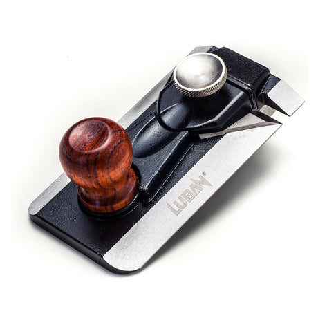 Luban Side Rabbet Plane with Adjustable Blades and Depth Stop