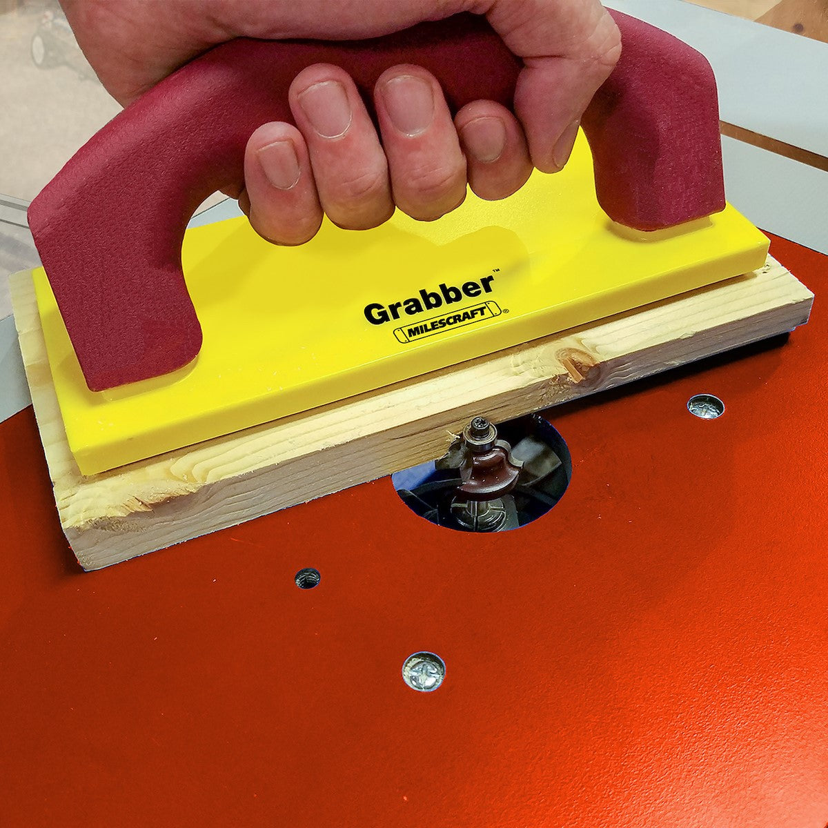 Milescraft Grabber Multi-Purpose Push Block for woodworking tools