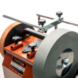 Sherwood Whetstone Grinder Support Arm Extension for Chisel Sharpening, fits 12mm bars, dual tool support