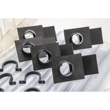 Sherwood 2 1/2in Wall Mounted Dust Extraction Kit accessories close-up view