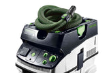 Festool CTM 36L M Class Dust Extractor side view in workshop