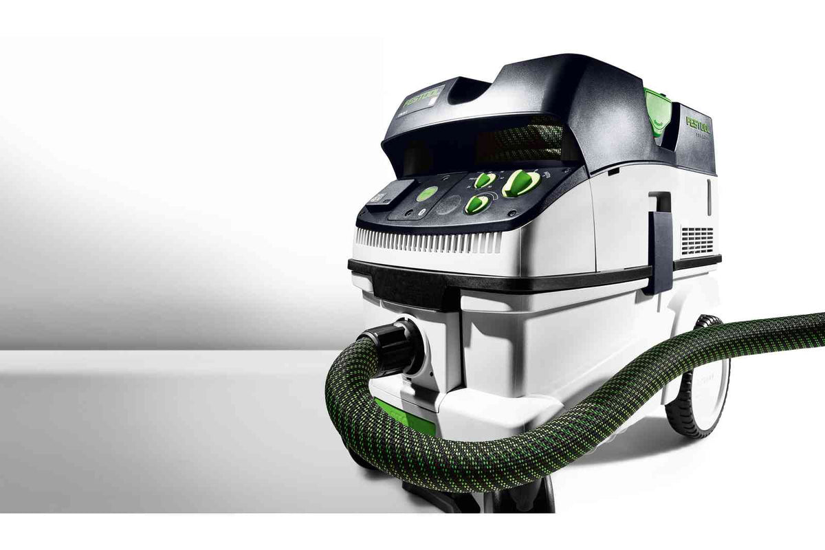 Festool CTM 36L M Class Dust Extractor in use with sanding equipment