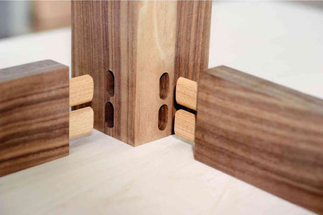 Festool 10mm x 50mm Hardwood Tenons for DF 500 - Pack of 85, high-quality Sipo Mahogany tenons for strong and stable joinery
