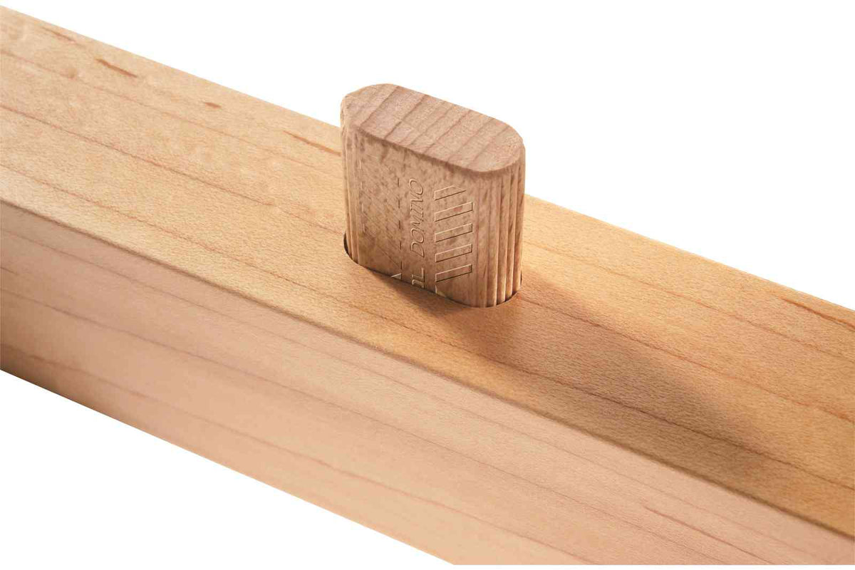 Festool Hardwood Tenons 10mm x 50mm showing precision craftsmanship for mortise and tenon joints