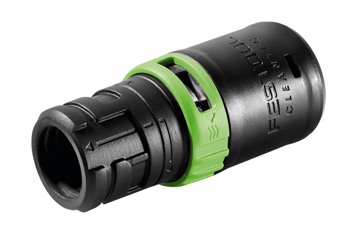 Festool 27mm Dust Extraction Sleeve with Bayonet Fitting - Securely connect hose to power tool for dust-free woodworking