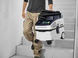 Festool CT 15L HEPA Class Dust Extractor in use on a construction site