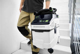 Festool CT 25L Dust Extractor in use on a construction site