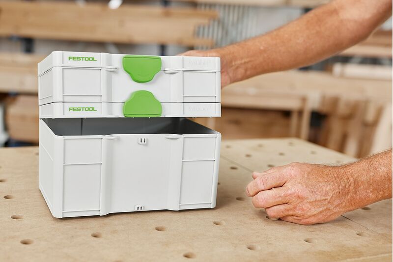 Compact Festool Systainer SYS3 S 147 Storage Box from Australian woodworking tools store