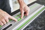 Festool FS 1400/2 Guide Rail Start Set in use for precise and straight cuts on various surfaces