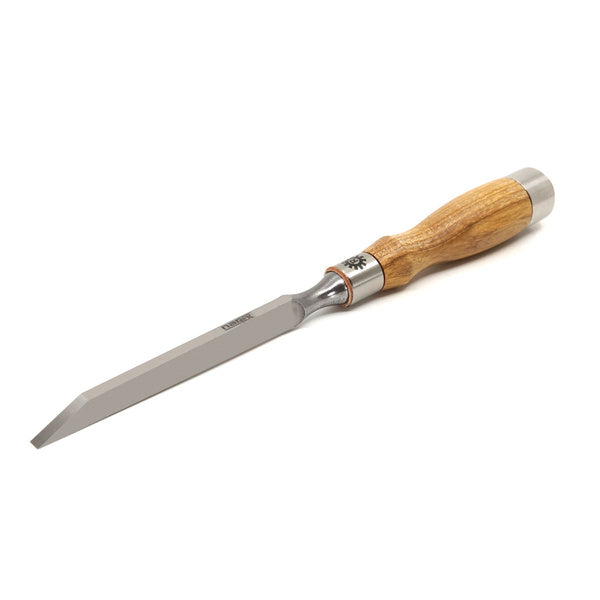 Narex Set of 4 Richter Cryogenic Steel Mortice Chisels with Ash Handles, showcasing premium quality Australian woodworking tools