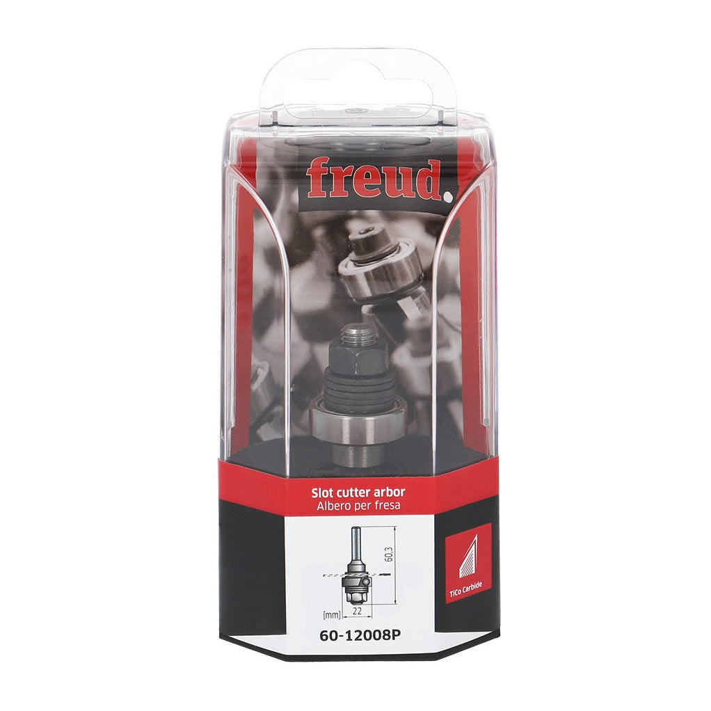 Freud 8mm Shank Arbor for Slot Cutter Bits