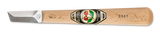 Kirschen 3361 Chip Carving Knife with Straight Blade and Three Edges, ideal for specialty woodcarving projects
