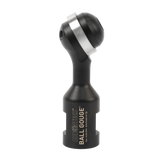 Arbortech Ball Gouge attachment carving concave surfaces with 'Anti-Grab Technology' in woodworking project