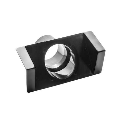 Sherwood right-angle dust extraction outlet for woodworking machinery, 135x63mm mouth, 65mm apex x 170mm long, large collection area