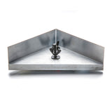 Baladonia Hand Mitre Trimmer Top Trim Attachment in use on moulding for precise mitre cuts