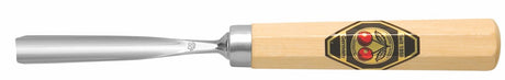 Kirschen Two Cherries #10 Straight Gouge Wood Carving Chisel from Germany - Premium quality steel craftsmanship