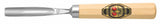Kirschen Two Cherries long bent gouge wood carving chisel, high-quality German craftsmanship