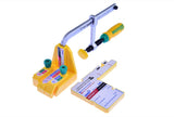 MicroJig MatchFit Table Saw Dado Stop Pro Set in use on a wooden board