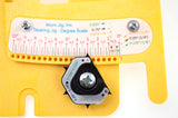 MicroJig MICRODIAL Tapering Jig for Table Saws in Australian woodworking tools store. Angle setting ColorMatch dials for precise taper adjustments