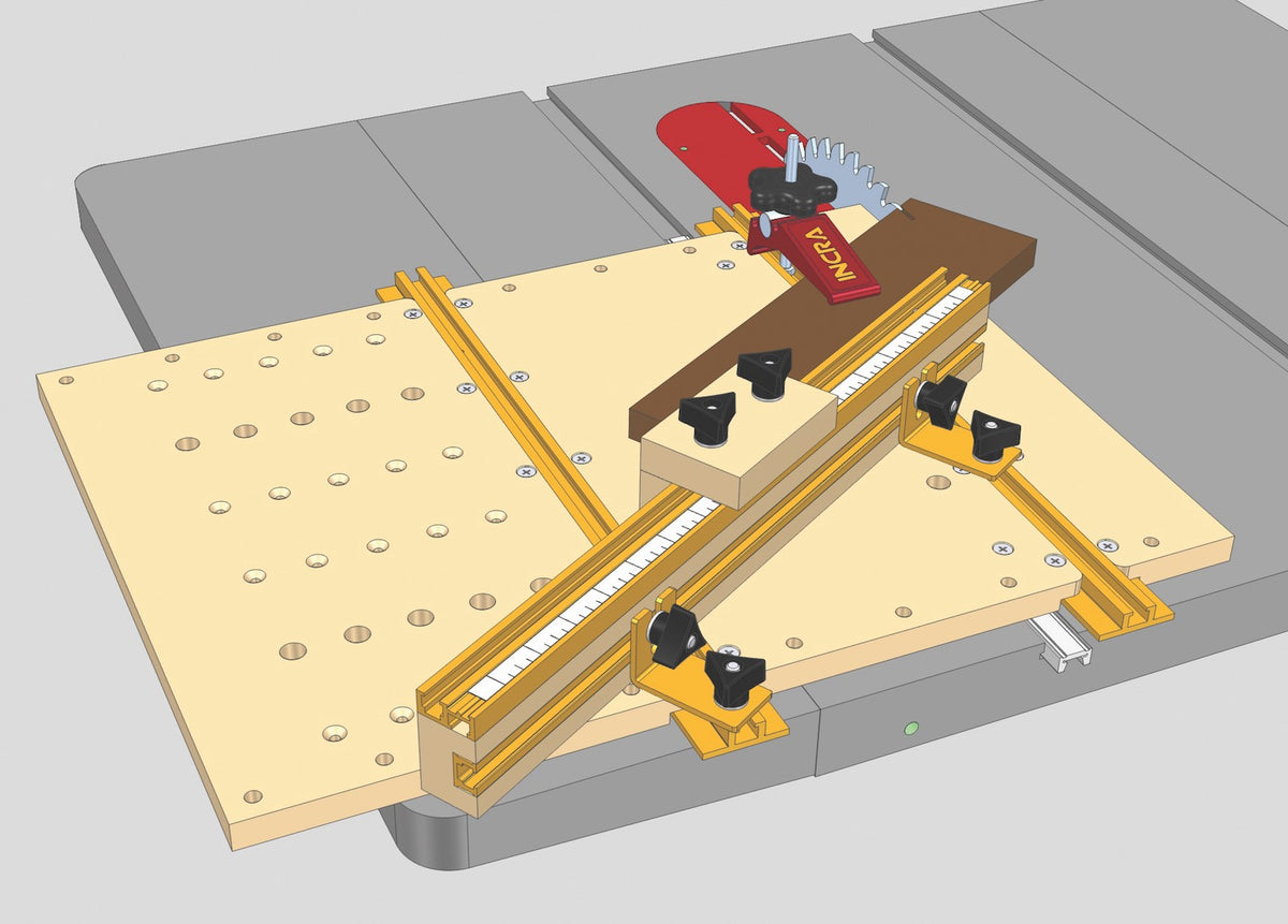 Incra Build-It System Starter Set: Versatile modular jig & fixture system in Australian woodworking tools store