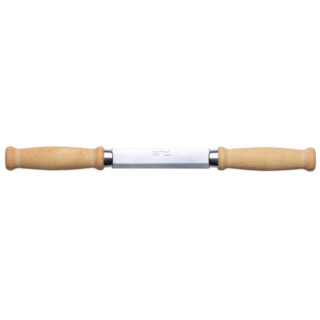 MoraKniv Wood Splitter Drawknife 115mm with Triflex Laminated Steel, double handled design for precise wood stripping and splitting