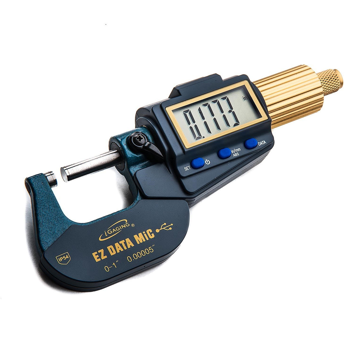 Digital micrometer with multiple scales, precise measuring tool for woodworking