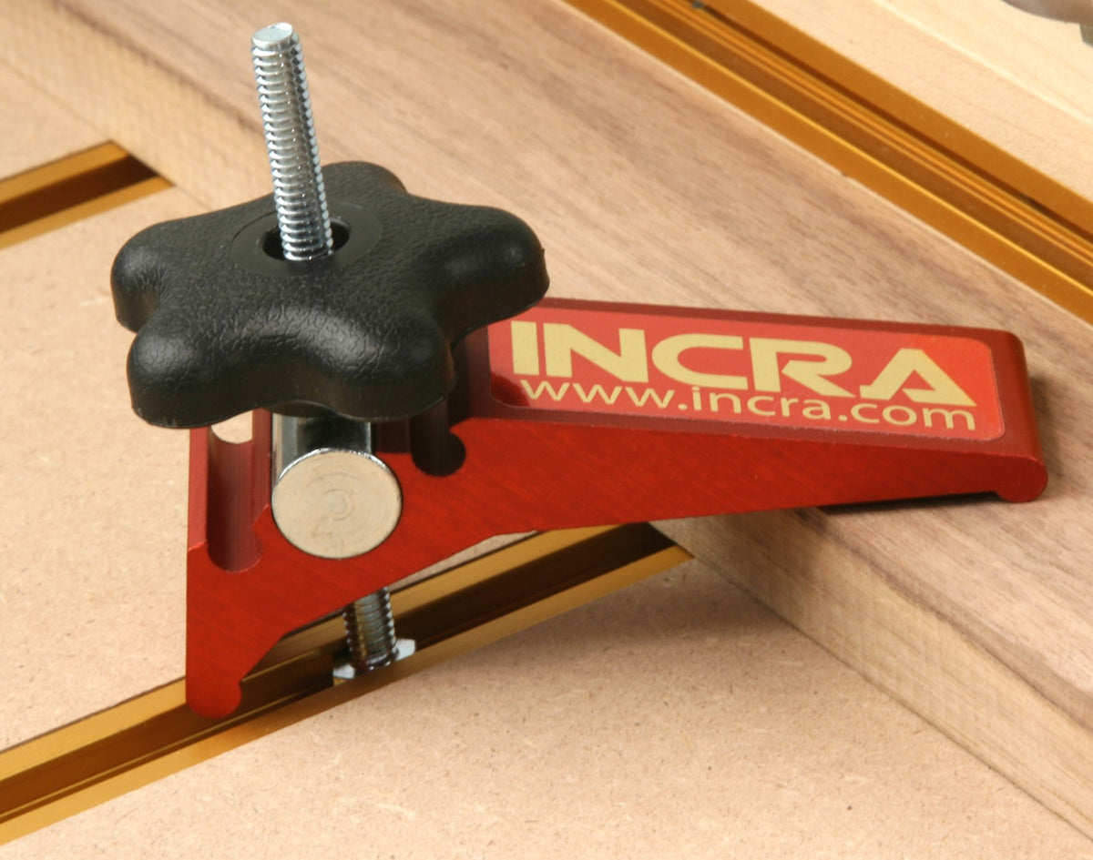 Incra Hold Down Clamp for Secure Workholding on T-Tracks