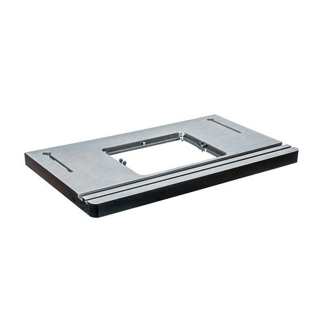 Sherwood Router Table Cast Iron Top with Mitre & T Slot, 685 x 405mm dimensions