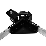 Sherwood Deluxe 400kg Mobile Machine Base Wheel Kit: Swivelling castors and adjustable feet for stability and level machine positioning