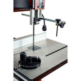 Sherwood 14in 1100W Standard Bandsaw in action, cutting through wood