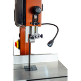 Sherwood 14in 1100W Standard Bandsaw in action slicing through timber