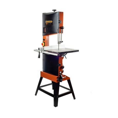 Compact Sherwood 14in 1100W Standard Bandsaw ideal for new and enthusiast woodworkers