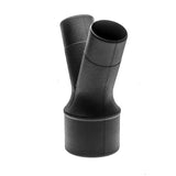 Australian made Sherwood Dust Extraction Y-Connector Twin Outlet Reducer for 4in to 2 1/2in hoses. Ideal for dual machine setups