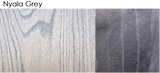 Whittle Waxes Evolution Colour Stain Nyala Grey on wooden surface