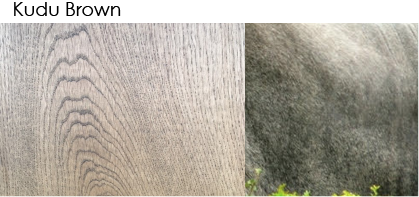 Whittle Waxes Evolution Colour Stain Kudu Brown application on wood surface