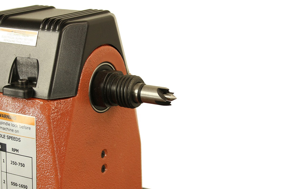 Baladonia 16mm Spur Centre with retractable pin and four spurs for woodworking